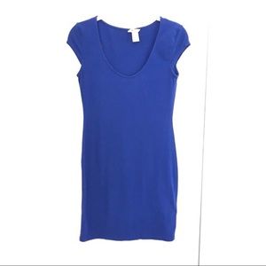 Blue T-Shirt Dress
